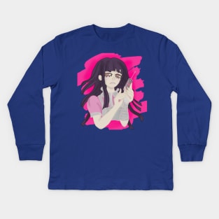 Guilty Mikan Kids Long Sleeve T-Shirt